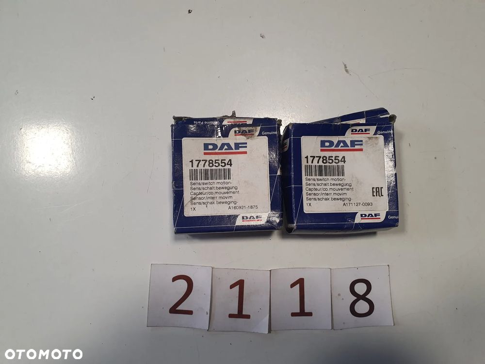 Czujnik ABS kątowy 1778554 DAF, 4410321720 Wabco - 4