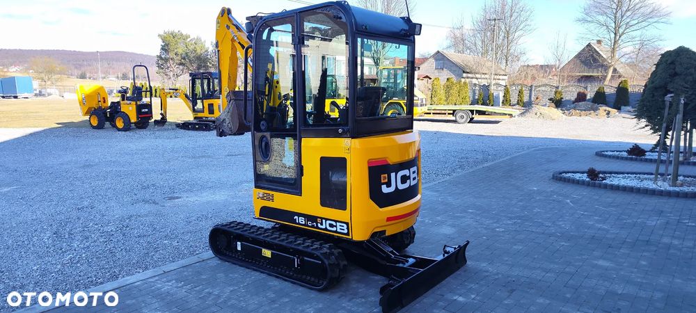 JCB JCB 16 C-1 mini koparka 3 łyżki szybkozłącze 19c1 sprowadzona 8018 serwisowana - 11