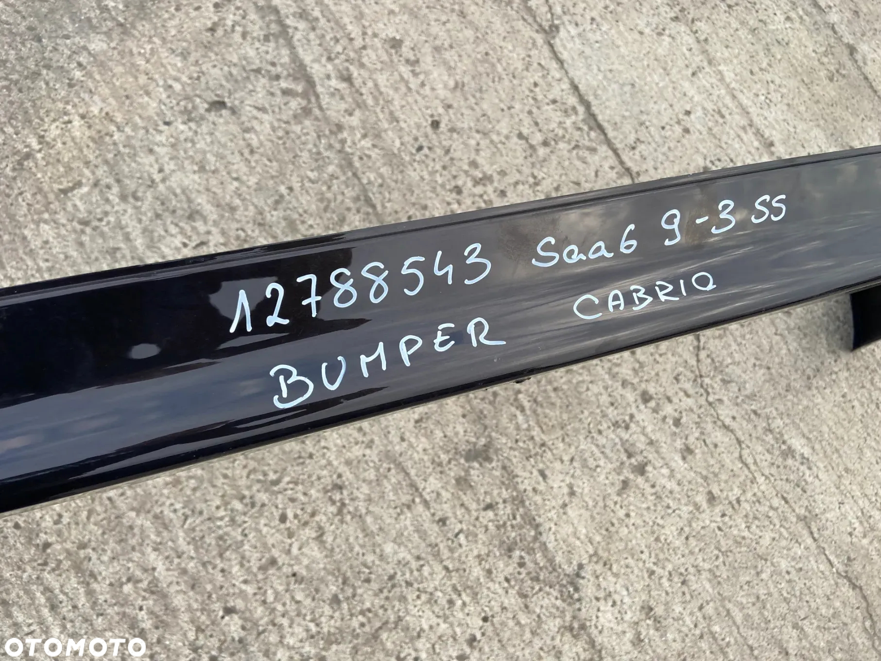 Dokładka spoiler zderzaka tylnego Saab 9-3 Cabrio SS - 3