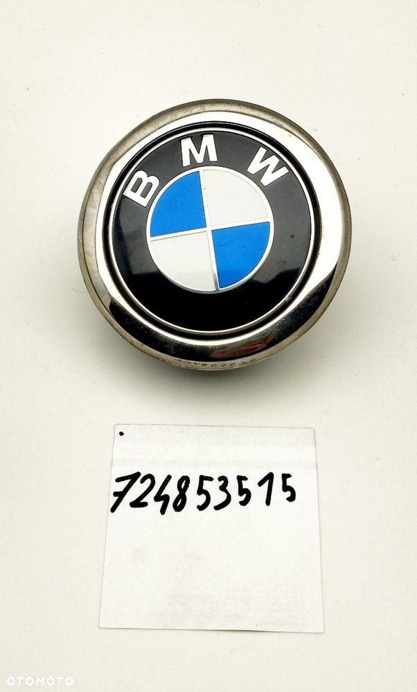 7270728,7248535,724853515,7153173,ZNACZEK, EMBLEMAT, KLAMKA TYLNEJ KLAPY BAGAŻNIKA BMW 1 E81, E87 - 18