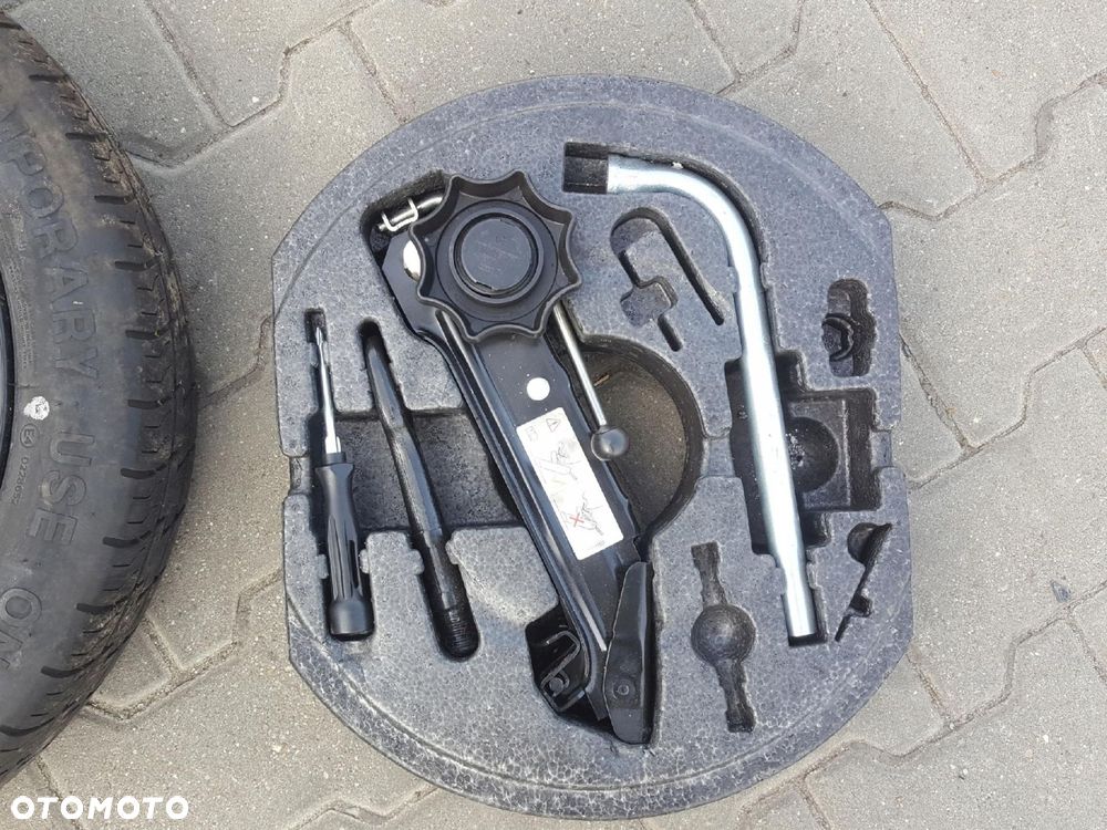 SEAT LEON II ALTEA A3 8P KOŁO DOJAZDOWE 16 5X112 LEWAREK - 2