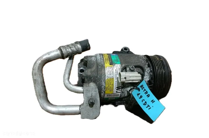 OPEL ASTRA III H 04-14 r. 1,9 CDTI sprężarka kompresor klimatyzacji DELPHI 13124751 + - 1