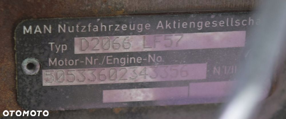 SILNIK KOMPLETNY MAN D2066 LF57 - 7