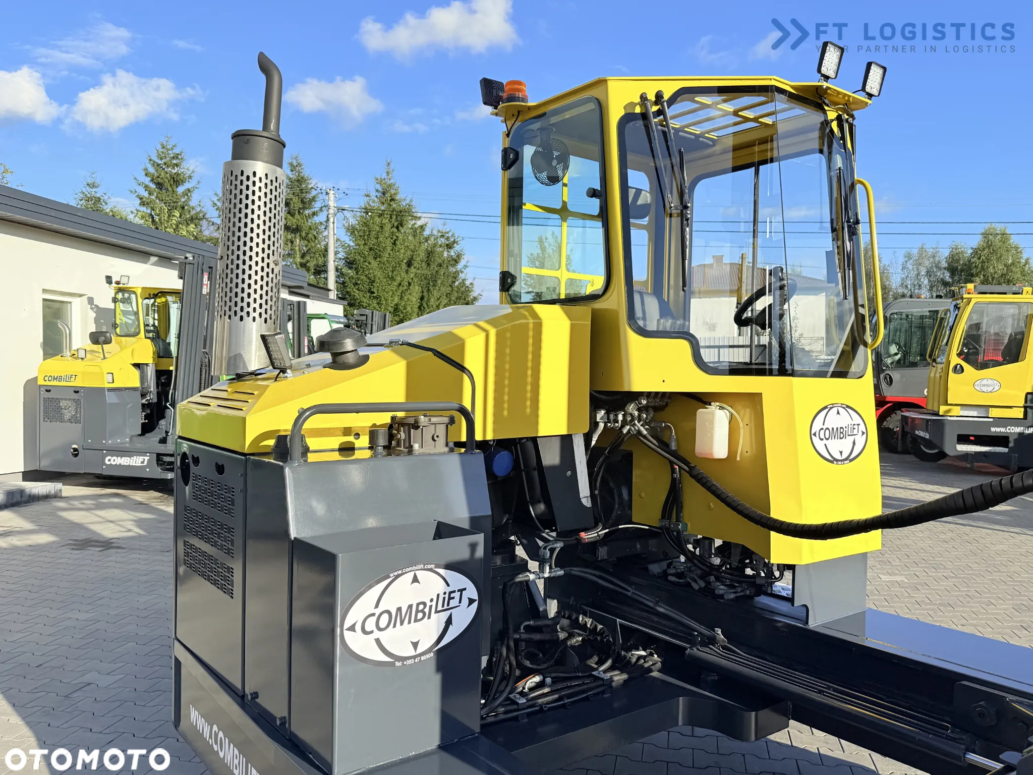 Combilift WÓZEK CZTEROKIERUNKOWY - WIELOKIERUNKOWY C5000XL / GAS / DUPLEX 6000MM /JEDYNE 3479 MOTOGODZIN /  PRZESUW WIDEŁ / PEŁNA KABINA / STAN IDEALNY / Szeroka oferta wózków czterokierunkowych i bocznych, dopasowanych do różnorodnych potrzeb i zastosowań - 39