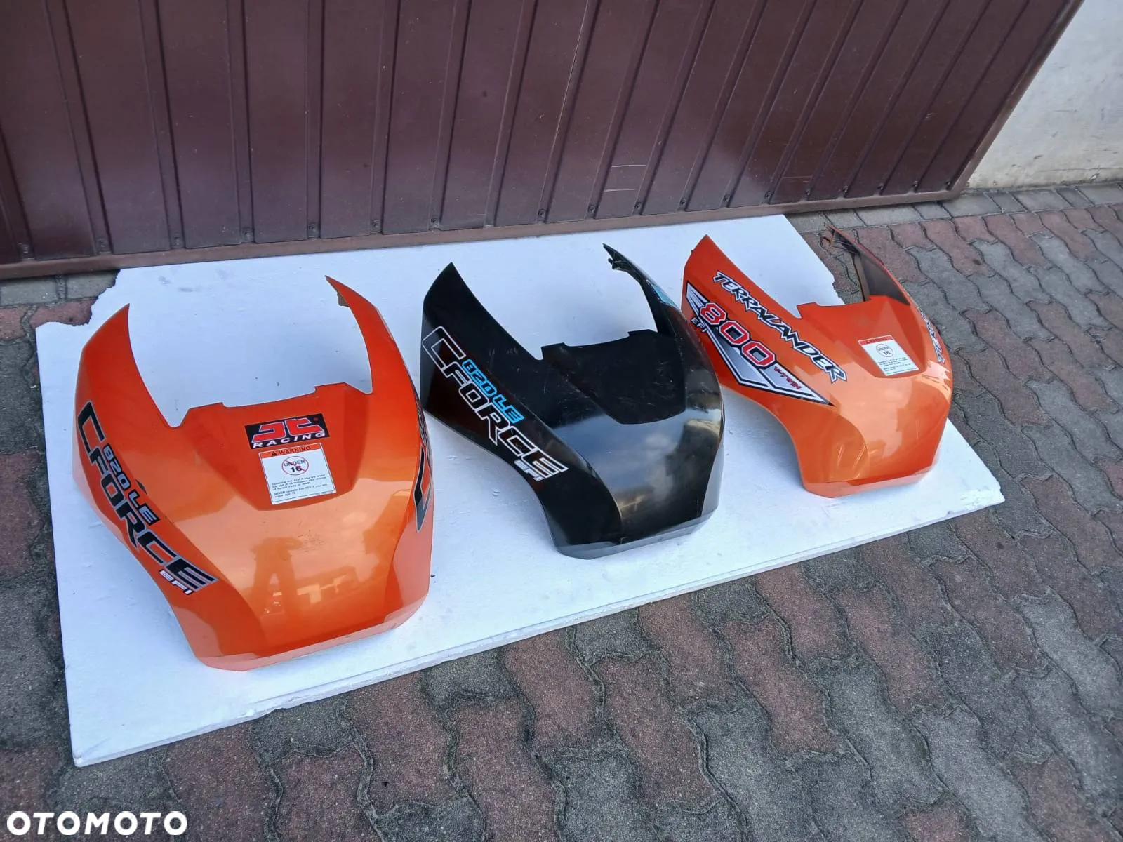 CF MOTO 800 820 OSLONA PLASTIK AIRBOX - 2
