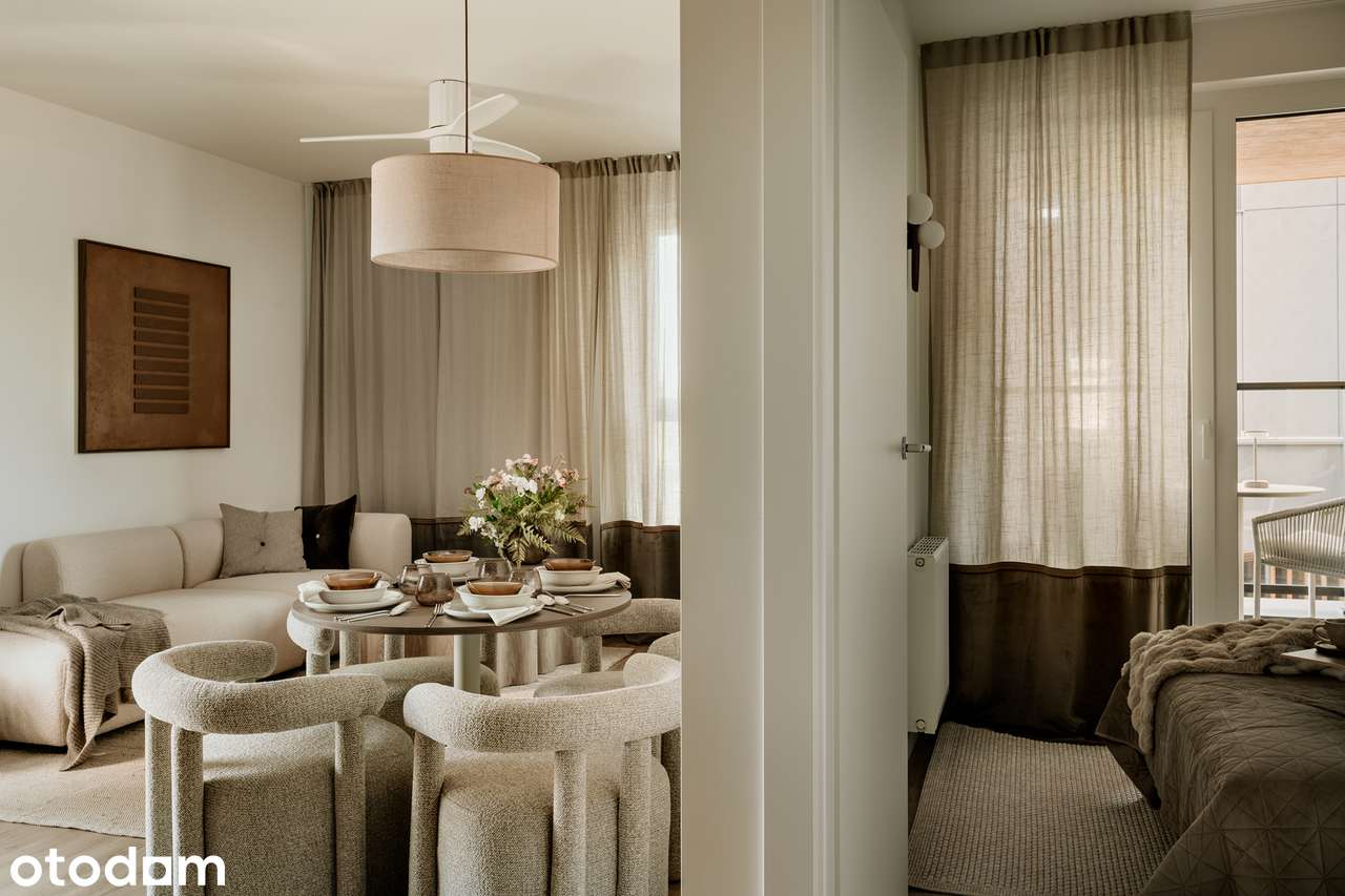 Gotowe mieszkanie z loggią przy ul. Krakowskiej | 48,29 m²