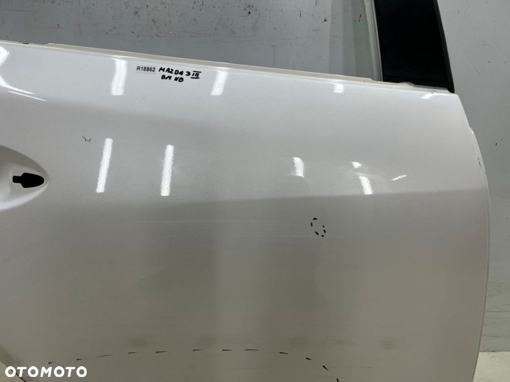 Drzwi Mazda 3 III BM 13-18r. HB Hatchback prawe tylne prawy tył BJS772010 - 5