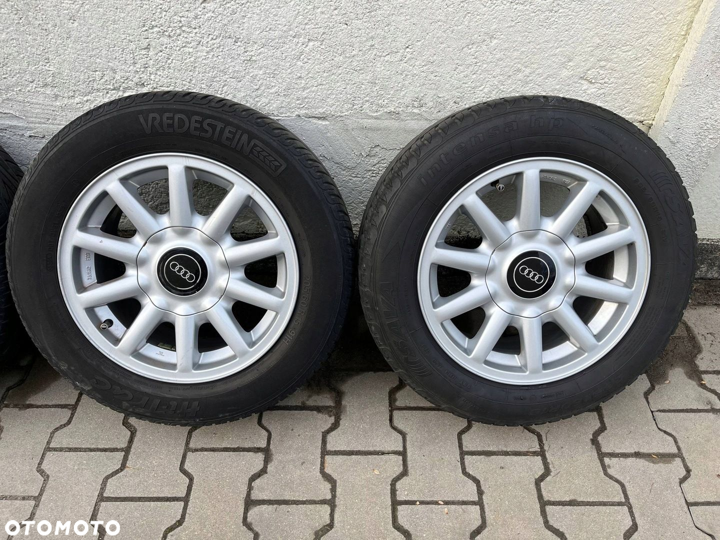 AUDI 80 90 S2 B4 FELGI ALUMINIOWE OPONY R15 025C 8A0601 - 2