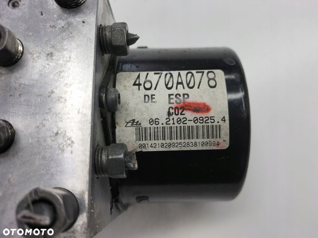 MITSUBISHI GRANDIS POMPA ABS 4670A078 06.2102-0925.4 - 2