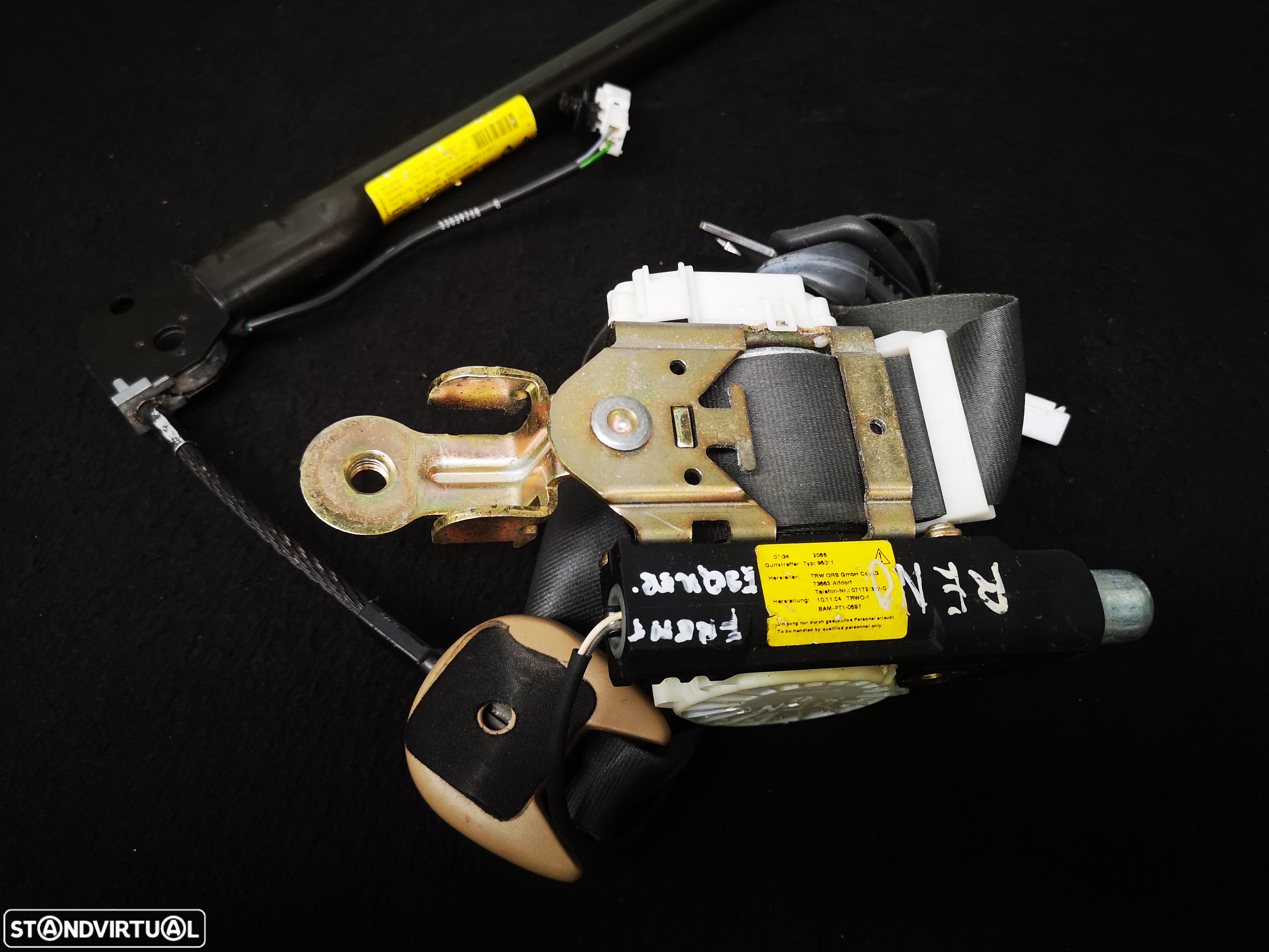 Cinto de Segurança Pre-Tensor frente esquerda Renault Modus 2004+ - 5