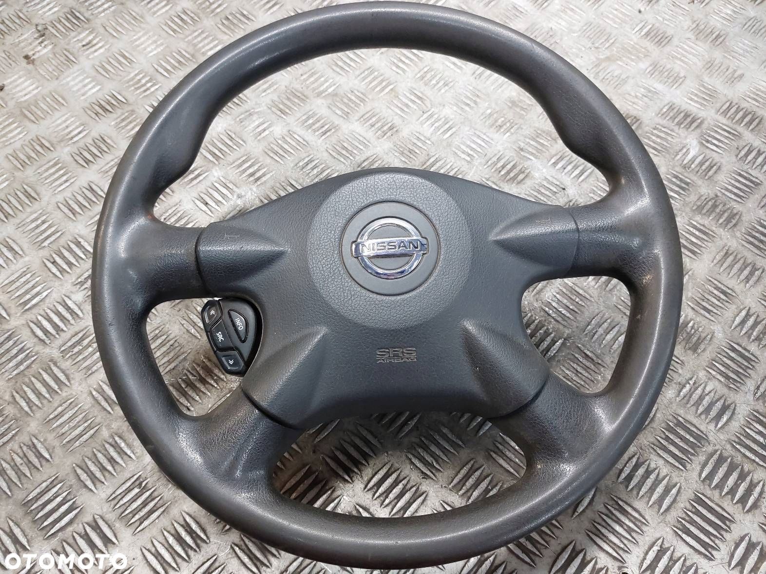 KIEROWNICA + PODUSZKA MULTIFUNKCJA NISSAN ALMERA N16 LIFT 48430-AV610 - 1