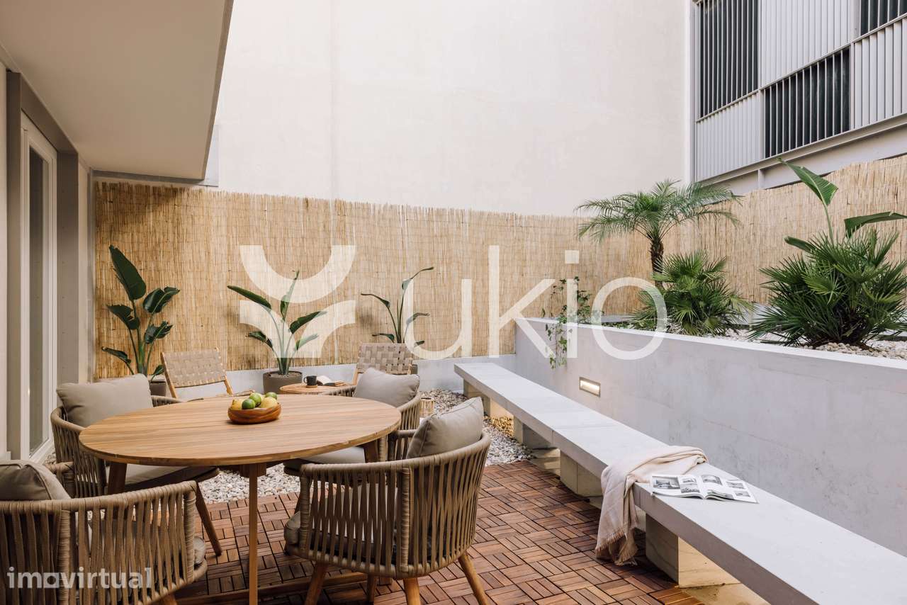 Apartamento T2 com terraço e piscina em Santos-o-Velho - Madragoa - Grande imagem: 5/25