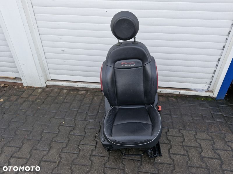 fiat 500x fotel prawy przód pasażera skóra - 1