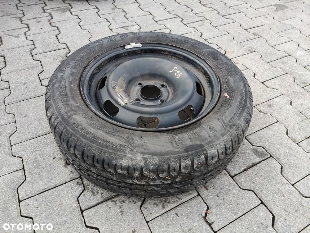 KOŁO DOJAZDOWE ZAPASOWE 15 PEUGEOT 208 I 2012-2019 4X108 - 2