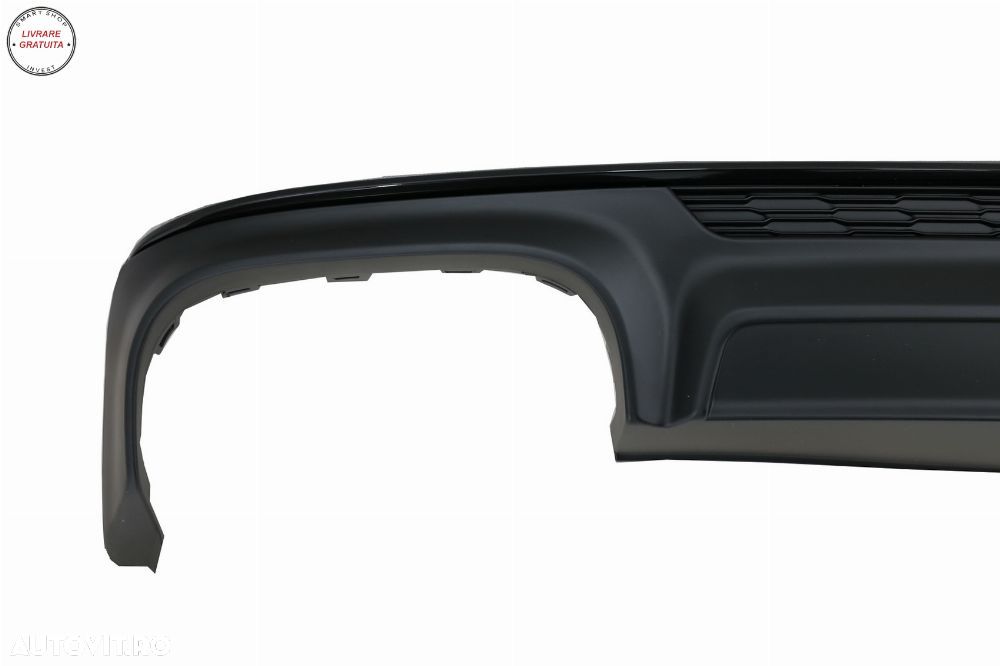 Difuzor Bara Spate si Ornamente Evacuare Audi A6 C8 4K Avant Sedan (2018-up) S6 De- livrare gratuita - 5
