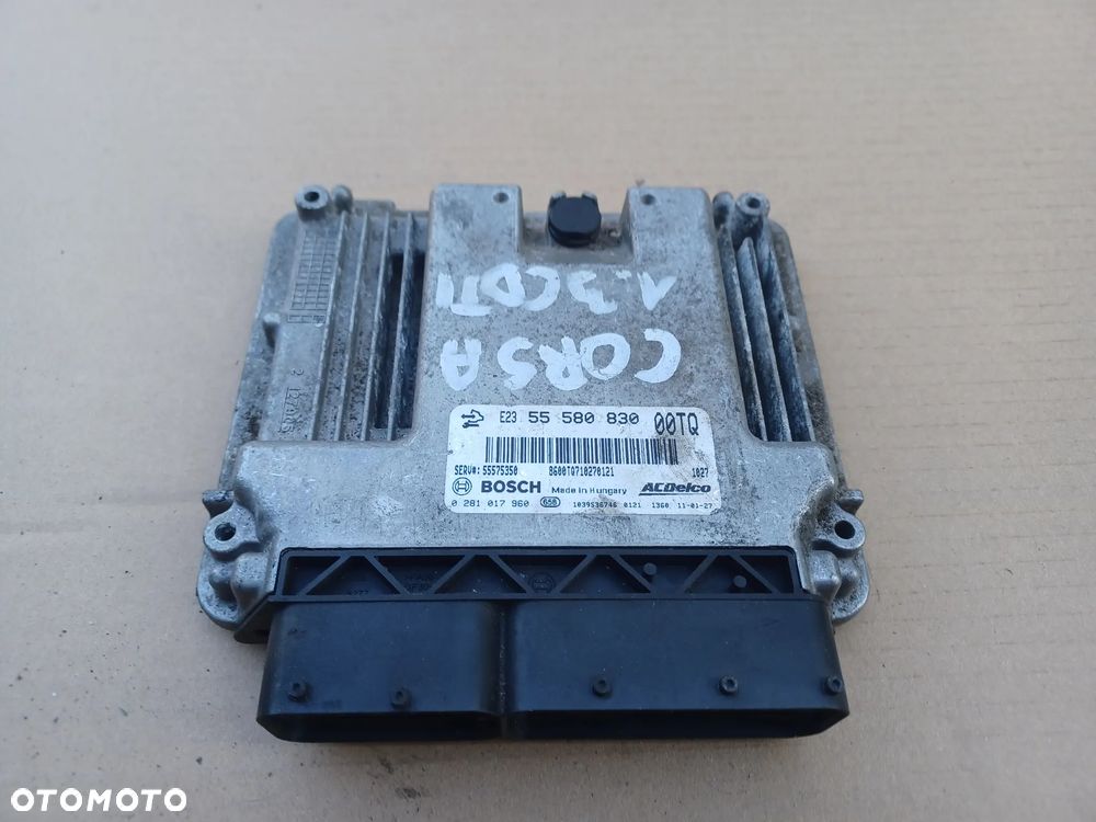 STEROWNIK SILNIKA CORSA D 1.3 CDTI 55580830 - 1