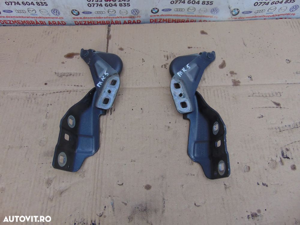 Balamale capota Ford Mondeo Mk5 an 2014-2022 set balamale capota stanga dreapta mondeo 5 - 3