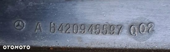 mercedes w207 w212 rura dolot powietrza 3.0 cdi a6420945597 - 2
