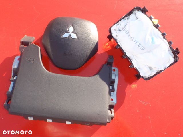 MITSUBISCHI ASX DESKA KONSOLA KOKPIT PULPIT PÓŁKA PARAPET AIRBAG PODUSZKI PASY PAS okazja WARTO !!! - 3
