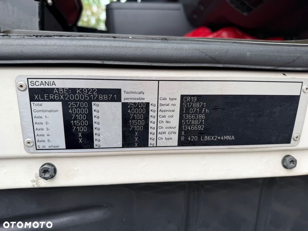 Scania R 420/Euro 5/tylko 574.000 km/ - 40