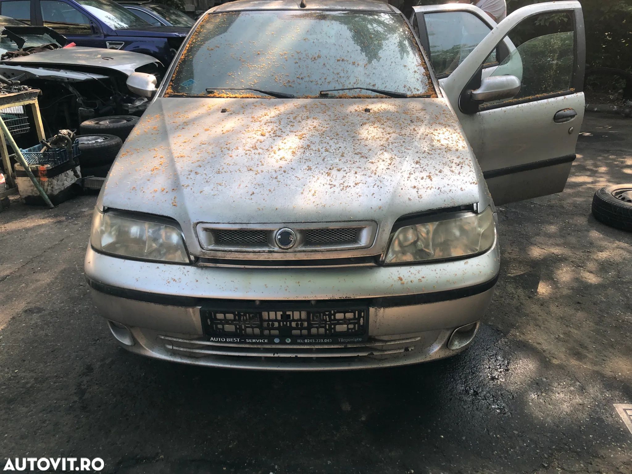 Bara fata Fiat Albea gri argintiu 2004 - 1