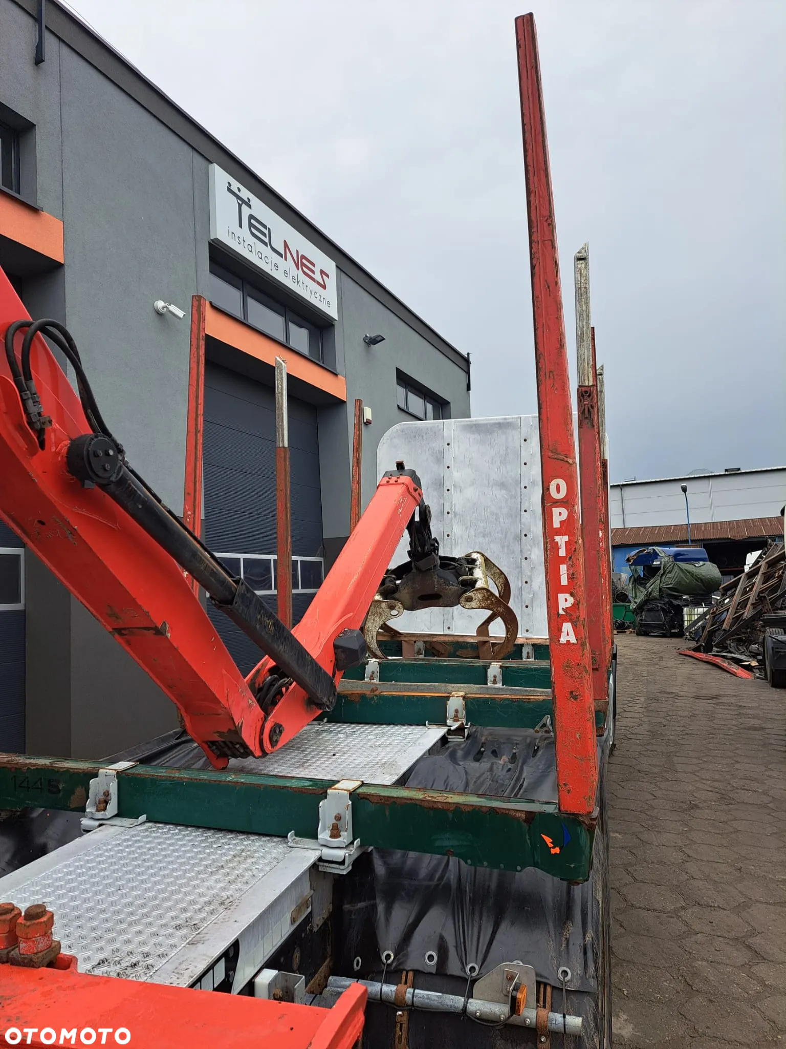 ZABUDOWA DO DREWNA + HDS PALFINGER EPSILON M120Z79 - 17