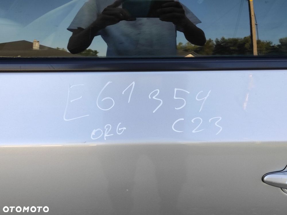 DRZWI LEWY TYŁ TYLNE BMW E61 354 TITANSILBER ORG LAKIER - 4