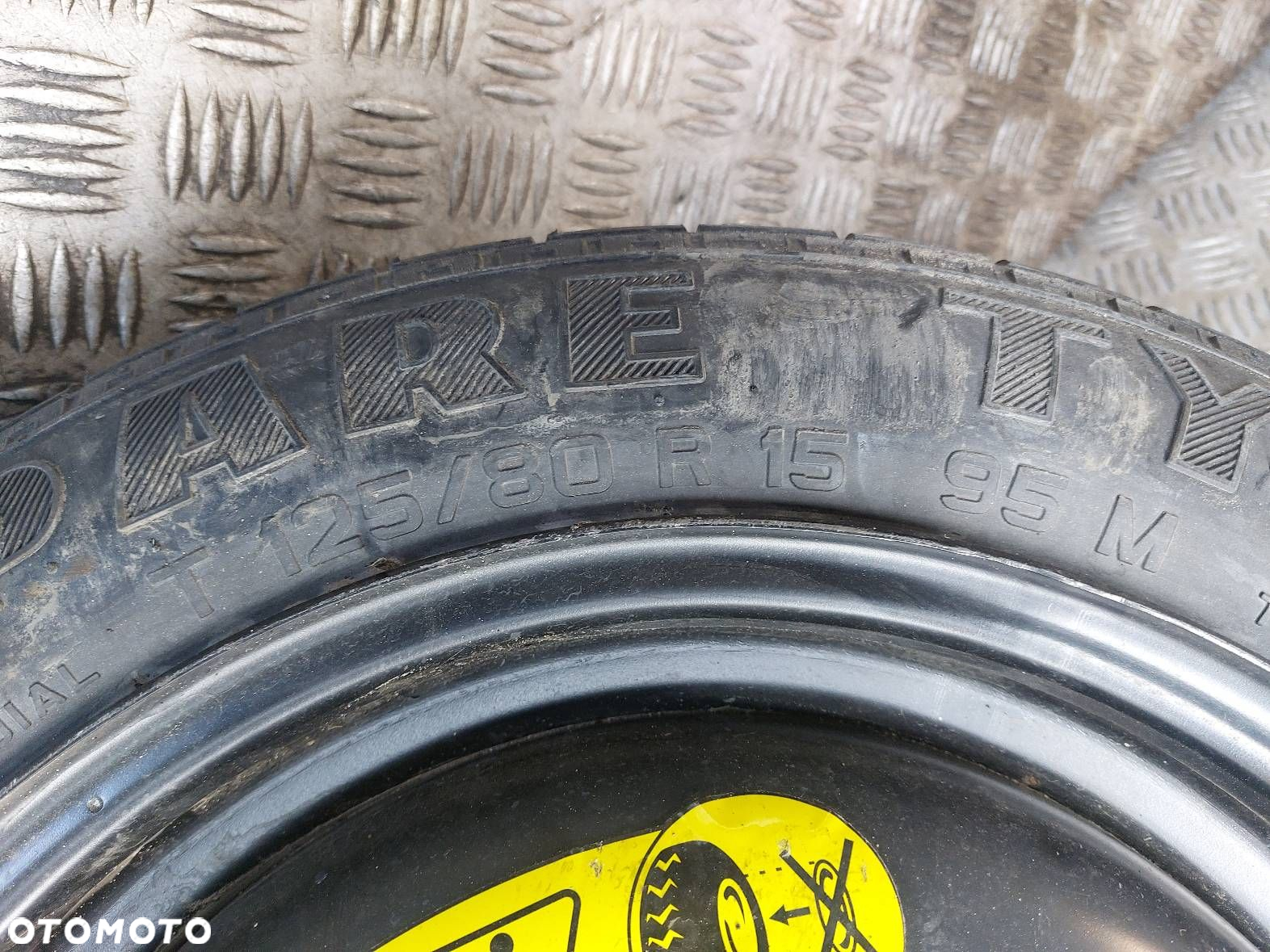 DOJAZDÓWKA 4X108 4Jx15 ET40 FI63,4 125/80R15 FORD FOCUS MK1 98AB-NB - 4