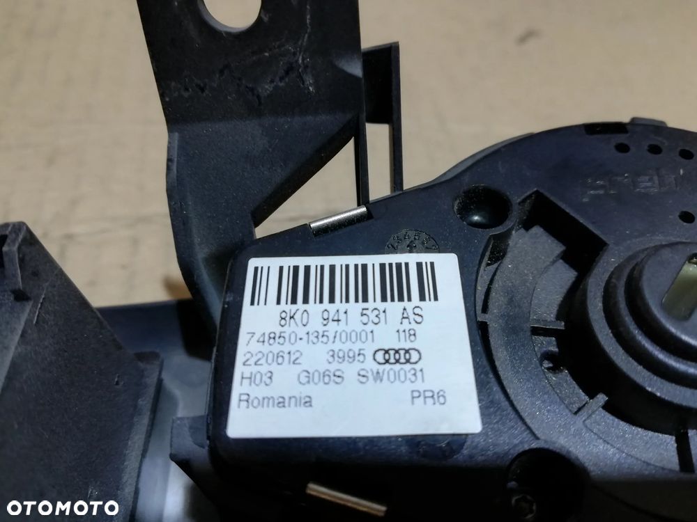AUDI A4 B8 A5 8T0 WŁĄCZNIK PRZEŁĄCZNIK ŚWIATEŁ ORGINAŁ 8K0941531AS - 3