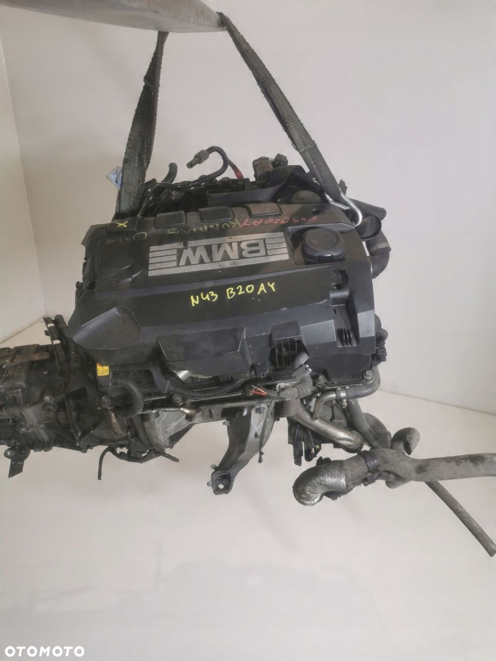 SILNIK KOMPLETNY BMW 3 E90 E91 BMW 1 E87 BMW 5 E60 520 320 120 2.0i N43B20A - 2