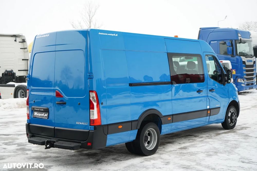 Renault MASTER / CAROSERIE ROATĂ / PANOU / CABINĂ DUPĂ 7 LOCURI / IMPORTAT - 6