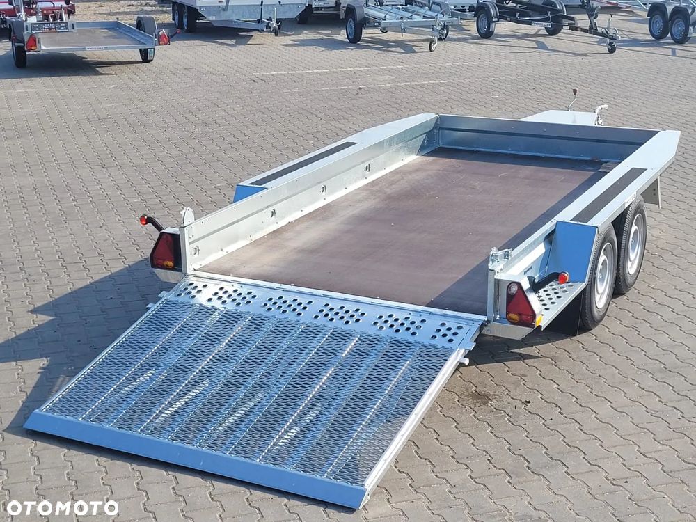 Brenderup DOSTAWA 365x180x25 MT-3651 PRZYCZEPA DWUOSIOWA DO PRZEWOZU MASZYN MINIKOPARKA MOCNA SOLIDNA hamowana - 8