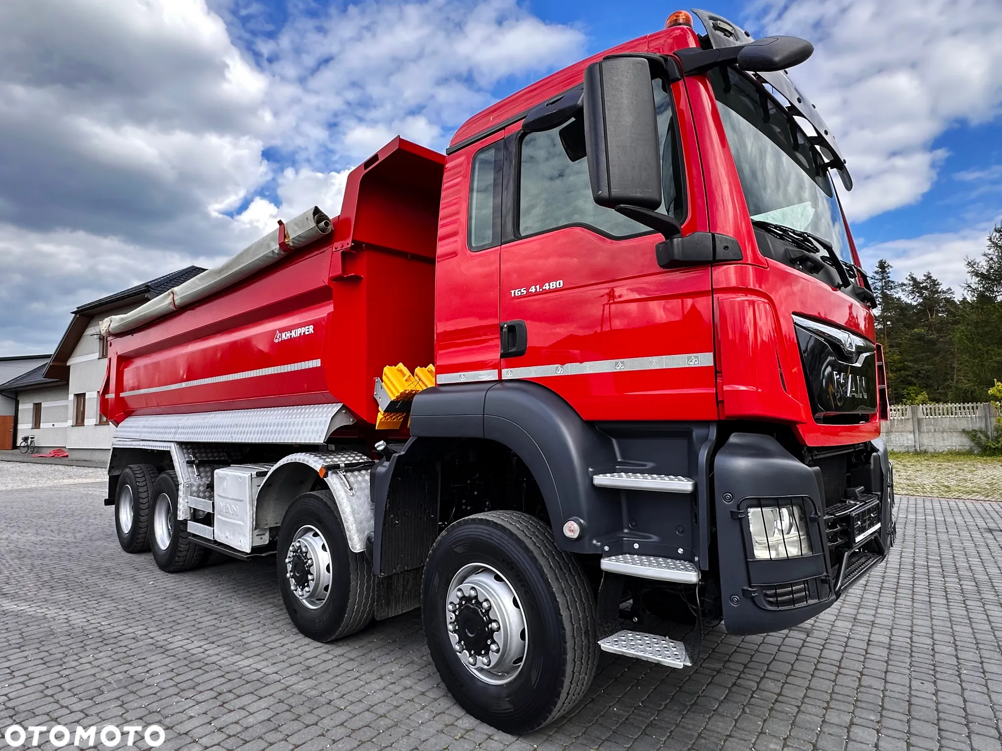 MAN TGS 41.480 8X8 WYWROTKA KH KIPPER / REDUKTOR - 20