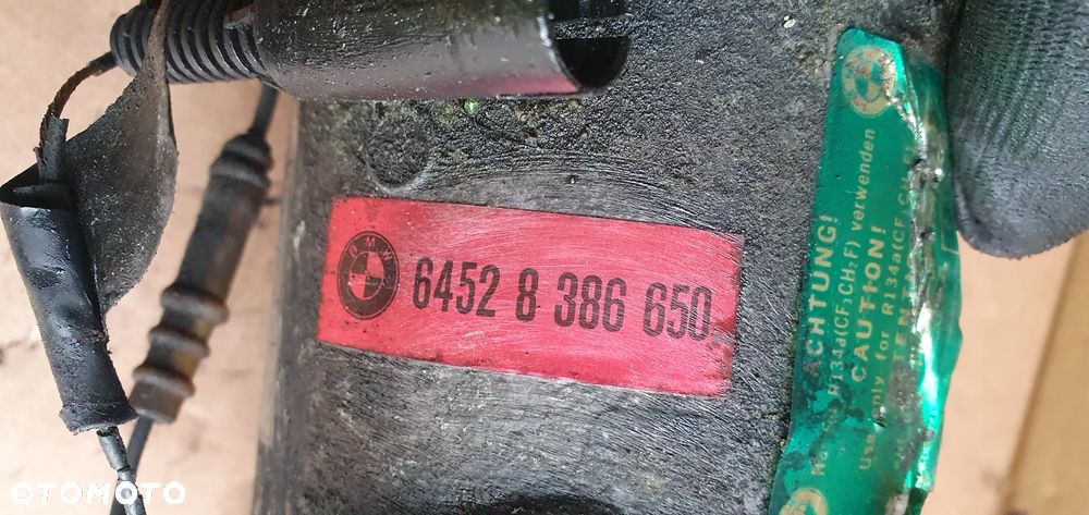 Sprężarka klimatyzacji pompa klimy BMW 3 E46 2.0D 8386650 - 9