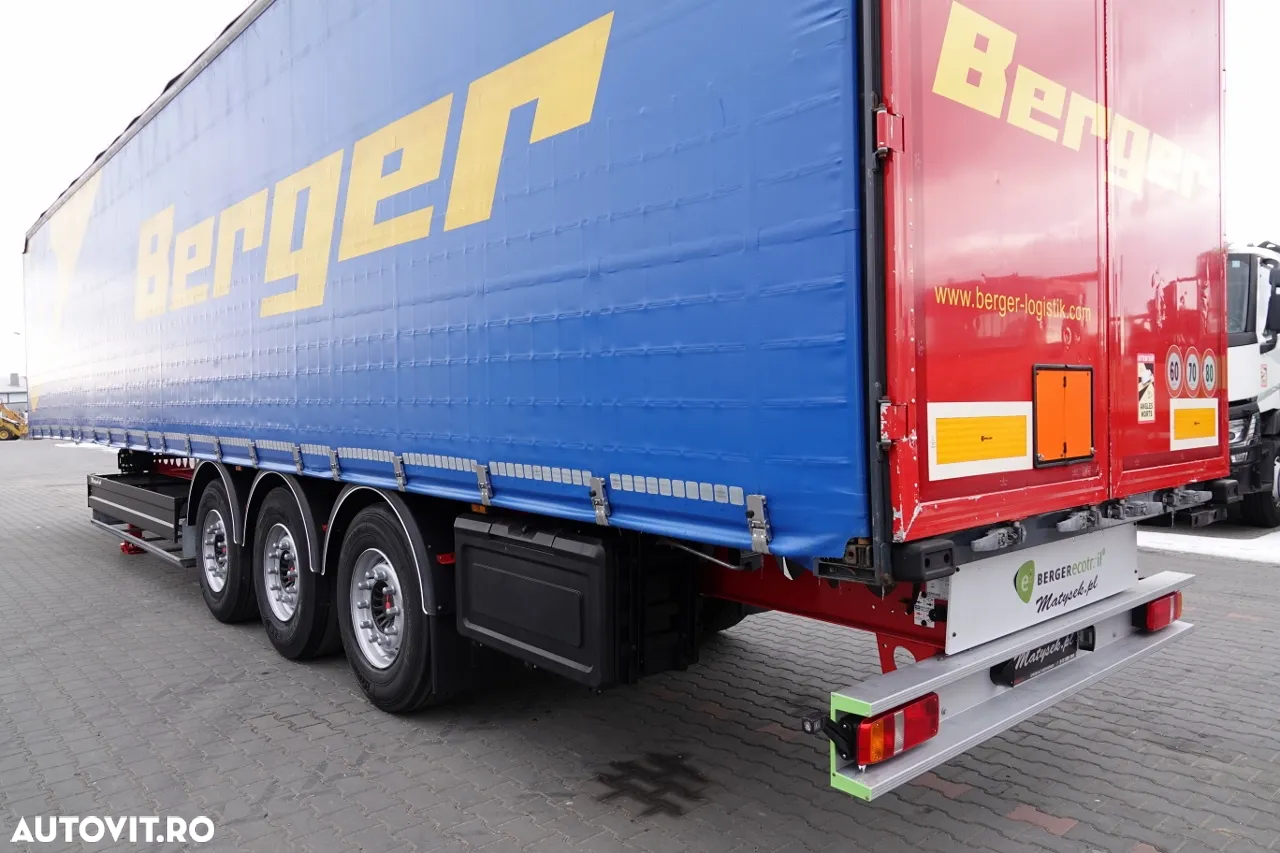 Berger ECOTRAIL / CORTINĂ / STANDARD / SUPER UȘOR 5 100 KG !!! / SAF / 2019 / - 11