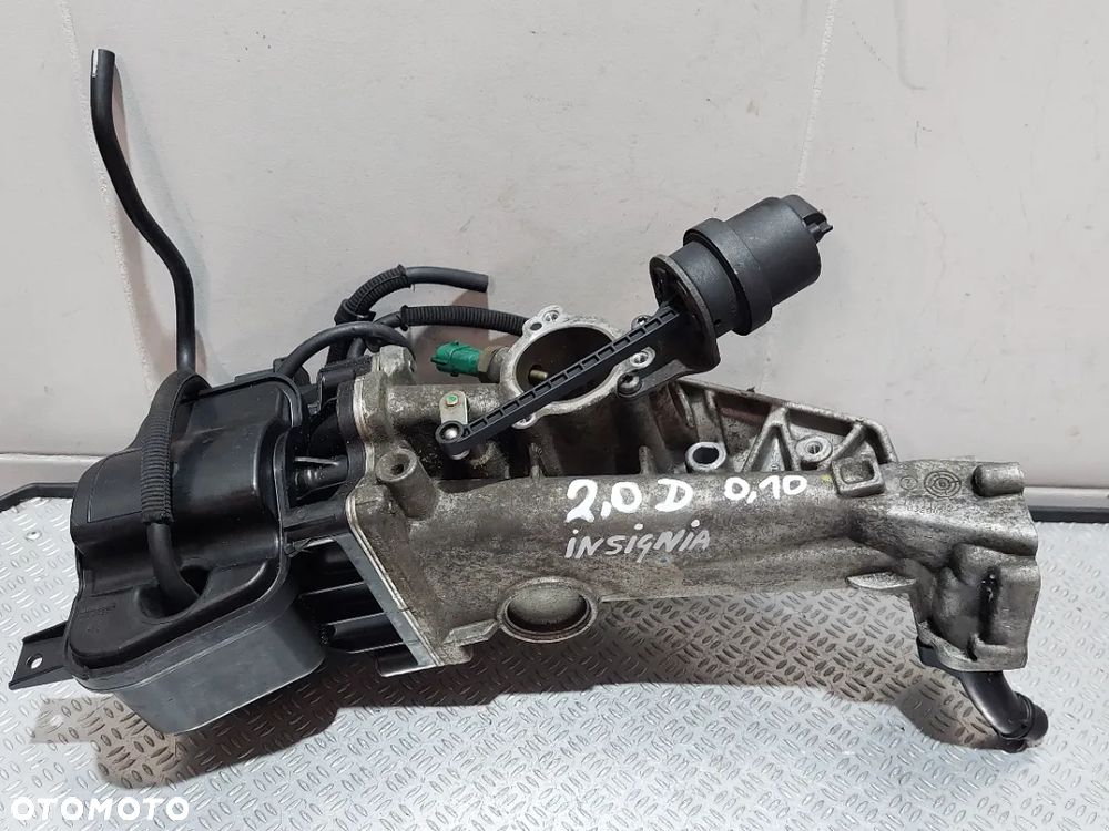 CHŁODNICZKA SPALIN EGR OPEL INSIGNIA 2,0 CDTI R2010 KOMPLETNA NR 0705592 - 1