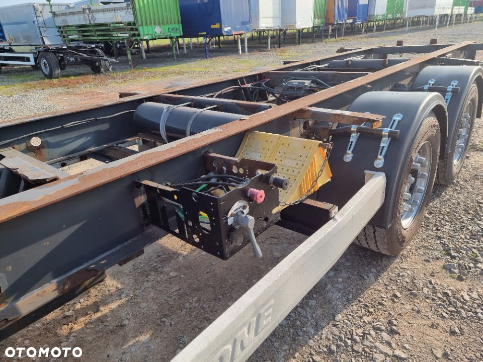 Krone TANDEM BDF 7.45-7.80m KRONE DHL/DACHSER/DPD DOLNY ZACZEP  2009ROK OPONY 385/55R22.5 HAMULCE TARCZOWE osie SAF MOŻLIWOŚĆ TRANSPORTU - 4