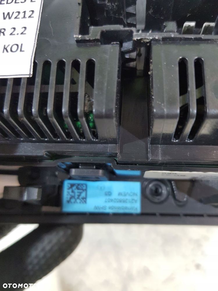 panel nawiewu klimatyzacji a2129004625 mercedes e-klasa w212 lift eu - 11