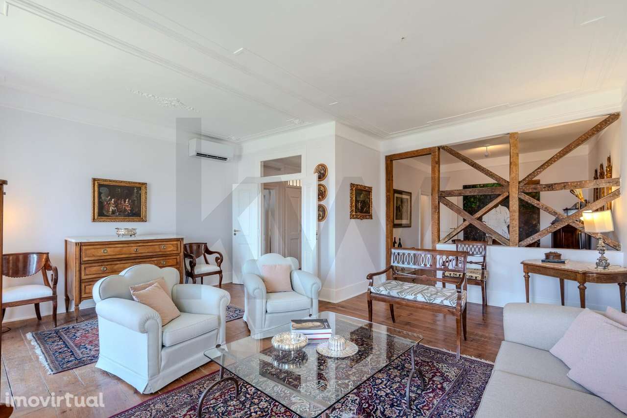 Apartamento Duplex T3 de Luxo com Vista para o Rio no Coração de Lisbo - Grande imagem: 5/53