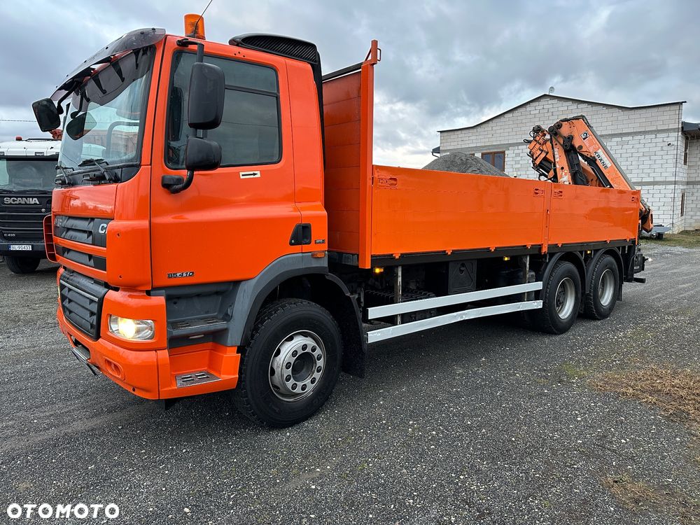 DAF FAS CF85.410 HDS Hiab 166-ES4 Hiduo Pilot Zamiana - 5