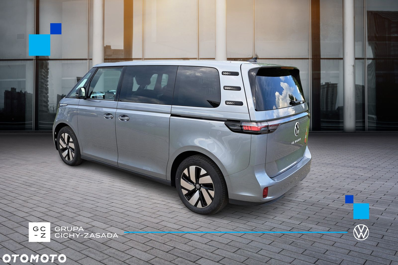 Volkswagen ID. Buzz 150 kW (204 PS) / skrzynia biegów: automatyczna 1 biegowa rozstaw osi: 2988 mm - 3
