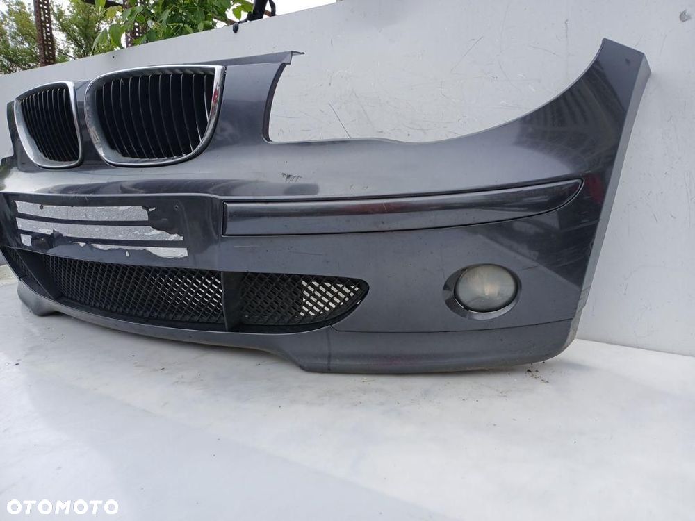 ZDERZAK PRZÓD PRZEDNI BMW 1 E81 E87 SPARKLING GRAPHIT 7132185-12 40011812 - 2