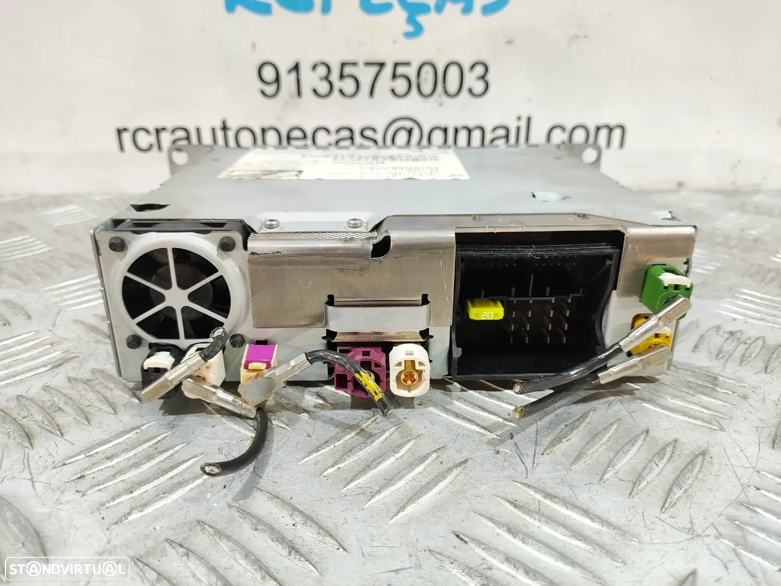RADIO AUTORADIO LEITOR CD BMW SERIE 1 F21 65129299268 9299268 - 6