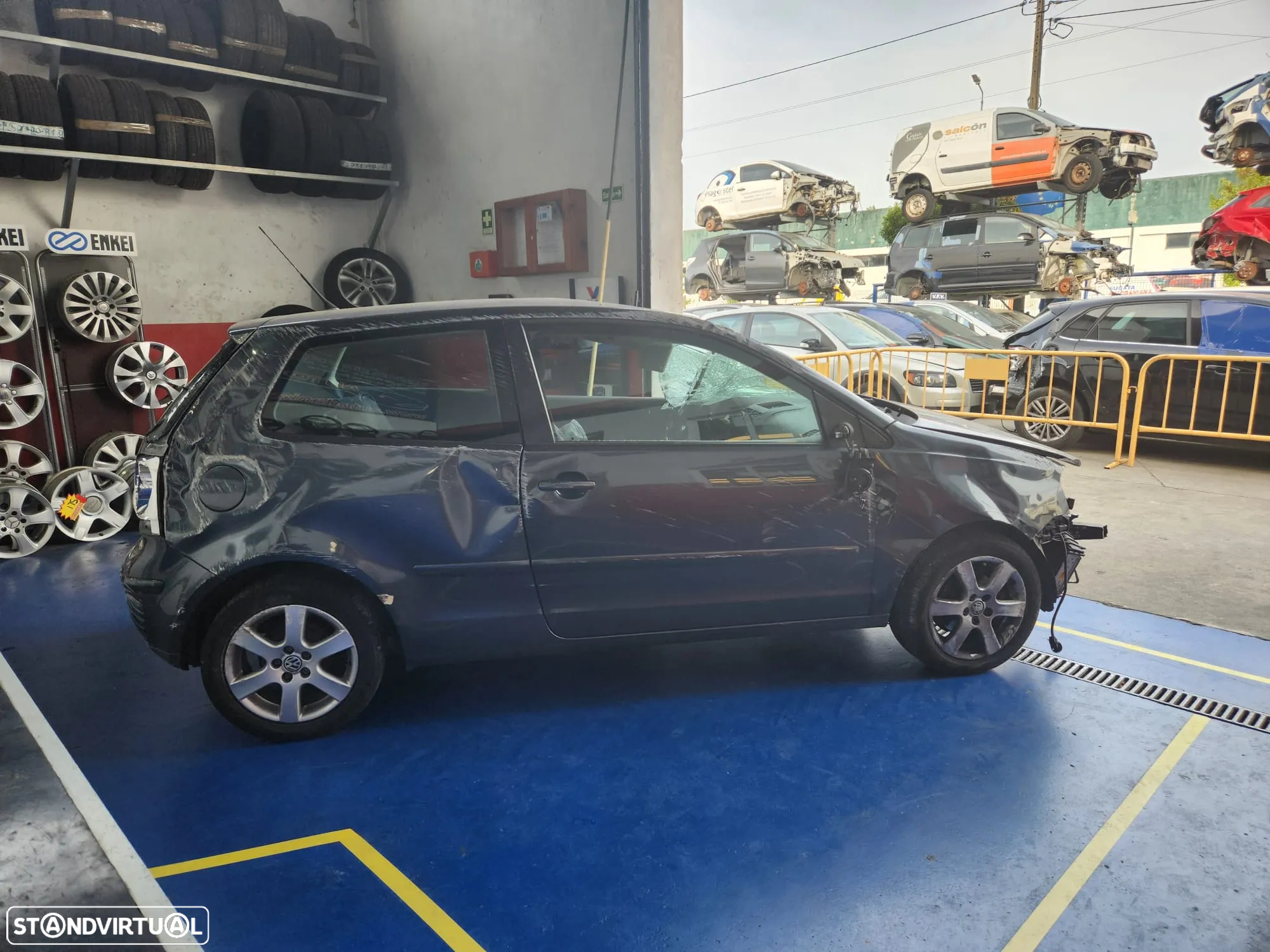 Volkswagen Polo 1.4 TDI de 2009 ás peças. - 2