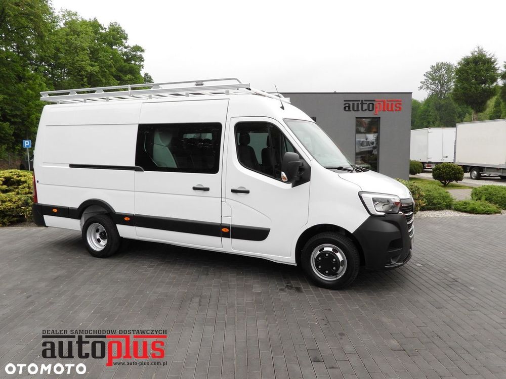 Renault MASTER FURGON BRYGADÓWKA 6 MIEJSC TEMPOMAT LEDY BLIŹNIACZE KOŁA KLIMATYZACJA  165KM - 2