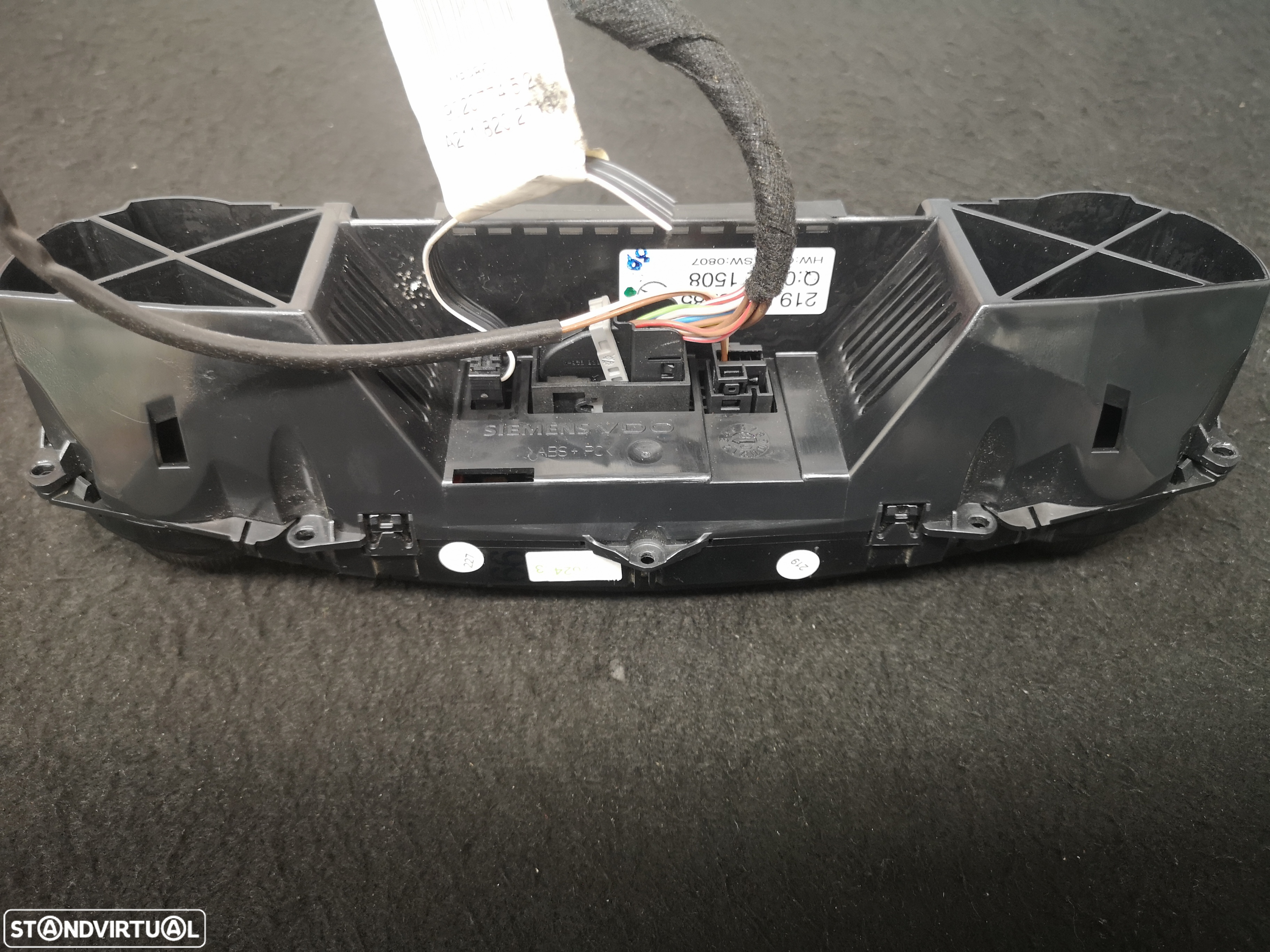 Modulo comando de sofagem Mercedes W219 CLS 2003-2009 - 4