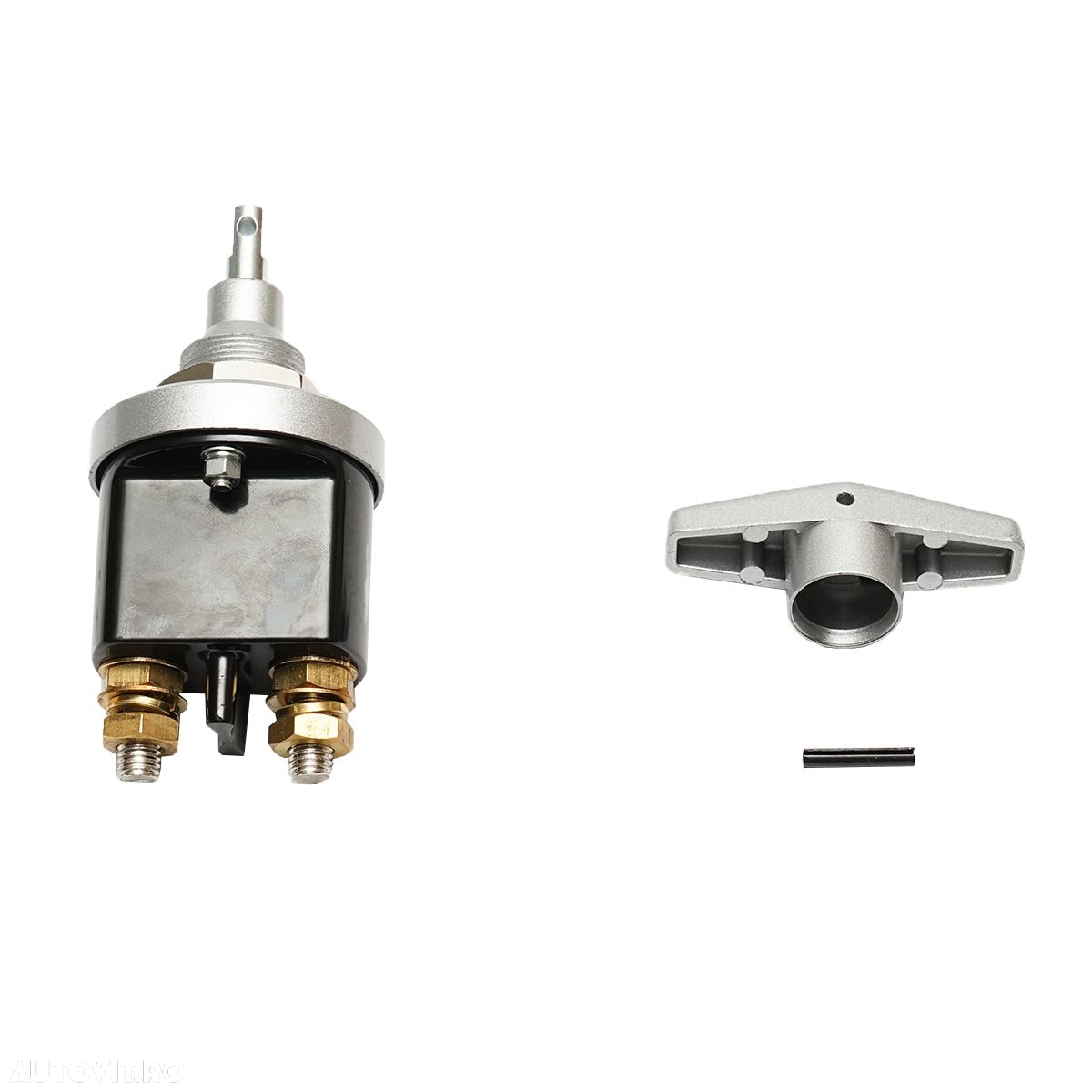 Contact general fi67 12/24V conector din cupru M10, filet prindere M30 pentru MAN, Iveco si Volvo Breckner Germany - 2