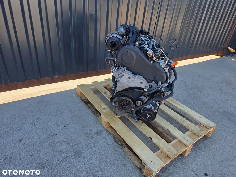 SILNIK KOMPLETNY AUDI VW SEAT SKODA 1.6 TDI CAY CAYB 144655KM ORYGINAŁ ! - 1
