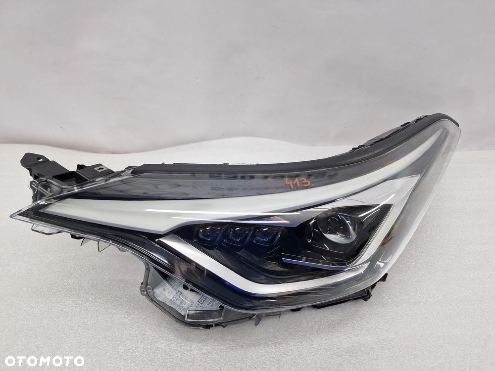 TOYOTA CHR / C-HR LIFT 19- LEWA LAMPA PRZEDNIA PRZÓD FULL LED , NR 81150-F4280-00 / 81150-F4280 , NR AUKCJI LA413 - 1