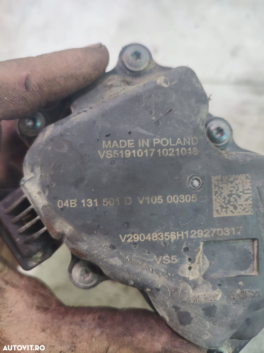 EGR cu clapeta acceleratie 04B131501d	 1.4 tdi cusb 04B131501d Seat T - 3